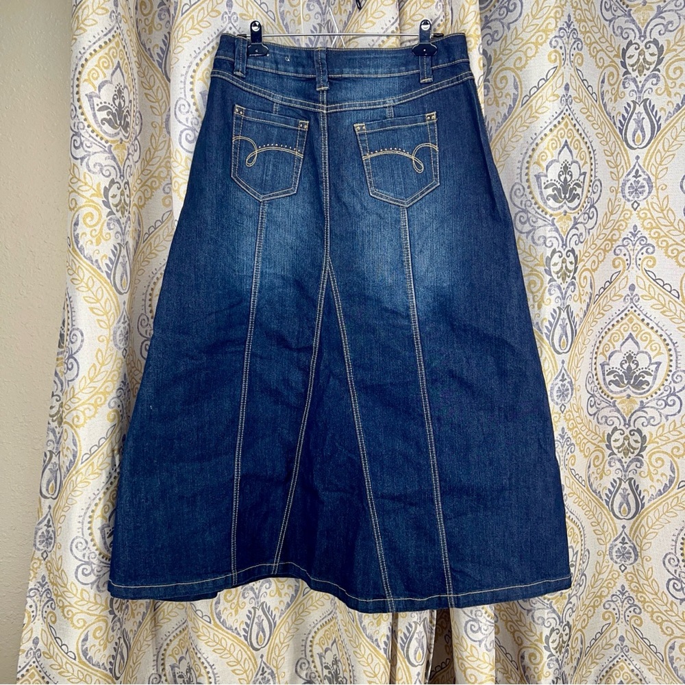 Fashion Bug Denim Skirt - Size 10 - Picture 6 of 10